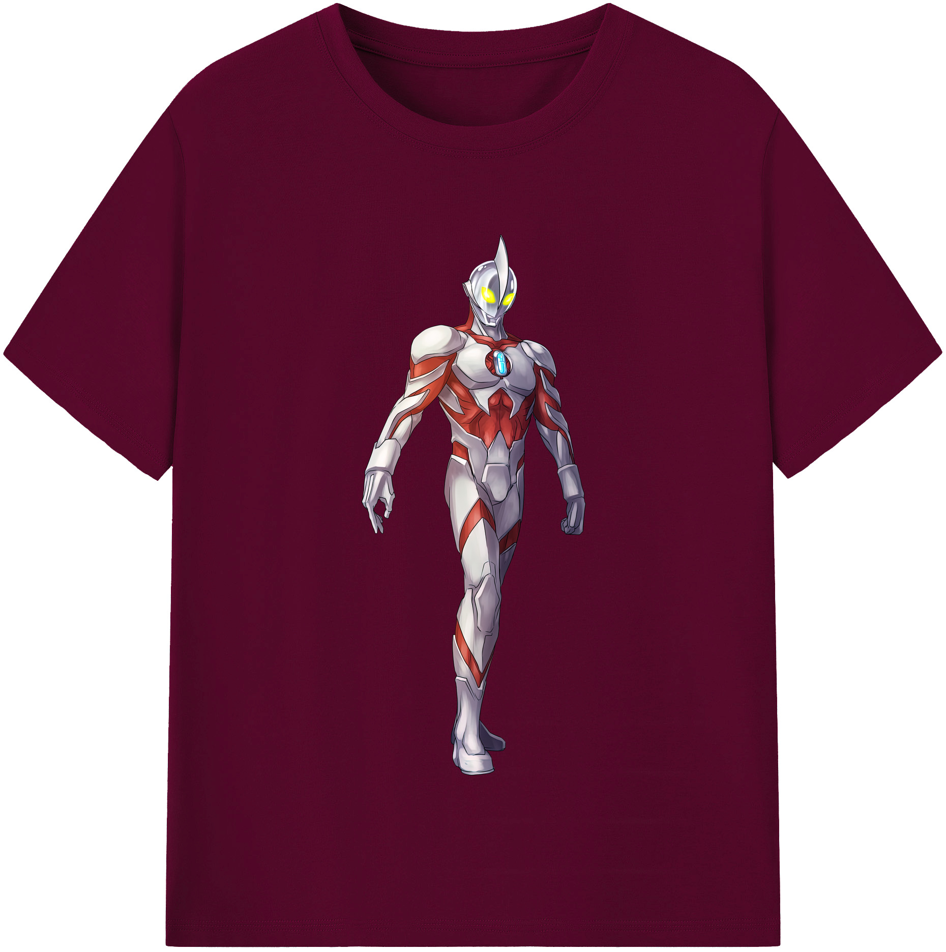 （画像用） ウルトラマン Ultraman レディースカジュアルプリントTシャツ（綿100％）